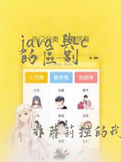 java 与c的区别