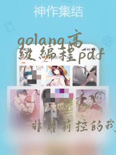 golang高级编程pdf