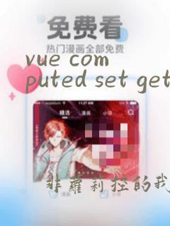 vue computed set get 函数