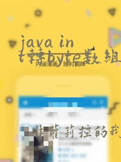 java int转byte数组