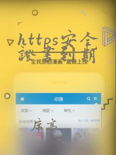 https安全证书到期