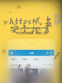 https域名安全证书