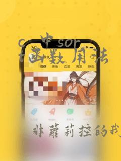 c  中sort函数用法