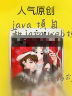 java 项目和java web项目