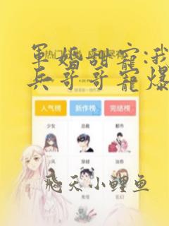 军婚甜宠:我被兵哥哥宠爆了著