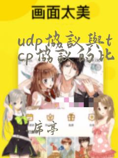 udp协议与tcp协议的比较