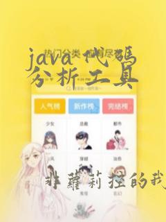 java 代码分析工具