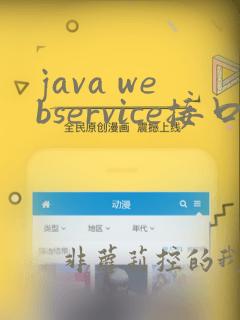 java webservice接口