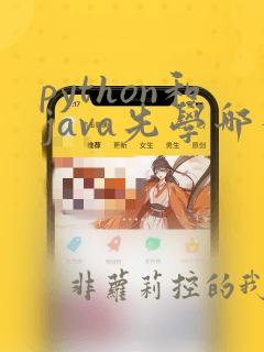 python和java先学哪个