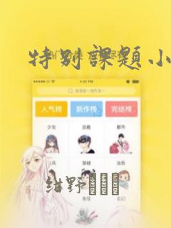 特别课题小组