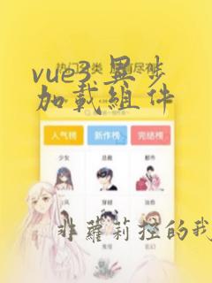 vue3 异步加载组件