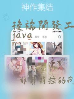 后端开发工程师java