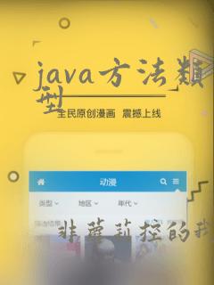 java方法类型