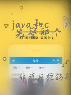 java和c 先学哪个