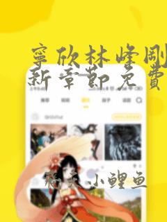 宁欣林峰刚刚更新章节免费阅读正版