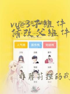 vue3子组件修改父组件传过来的值
