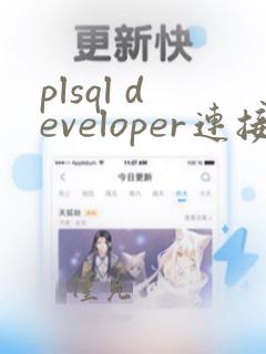 plsql developer连接oracle数据库