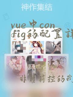 vue中config的配置详解