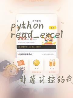 python read_excel