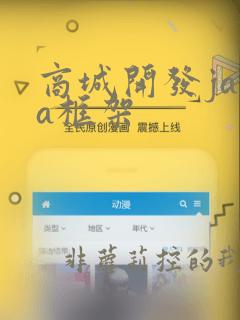 商城开发java框架