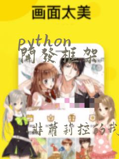 python 开发框架