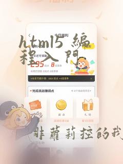 html5 编程入门