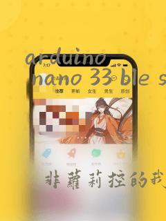 arduino nano 33 ble sense