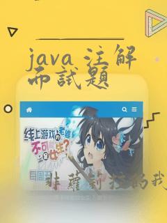 java 注解面试题
