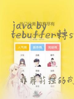 java bytebuffer转string