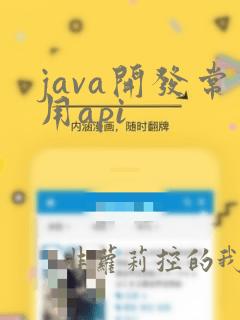 java开发常用api