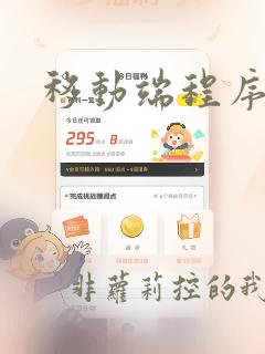 移动端程序开发
