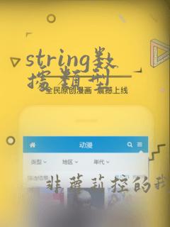 string数据类型