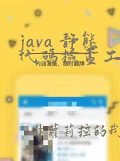 java 静态代码检查工具