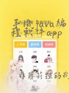手机java编程软件app