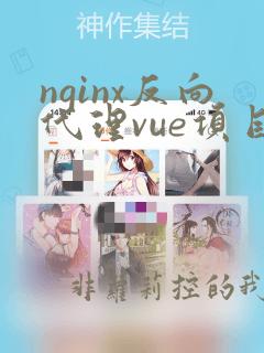 nginx反向代理vue项目