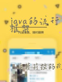 java的流行框架
