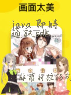 java 即时通讯sdk