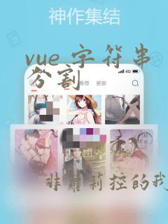 vue 字符串分割