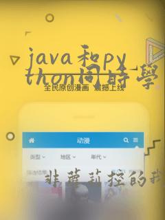 java和python同时学