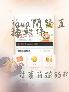 java开发直播软件