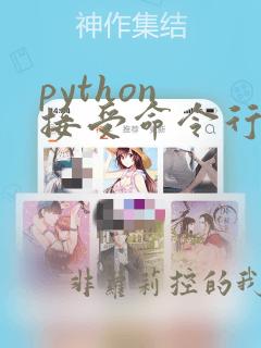 python 接受命令行参数