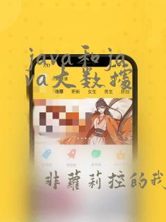 java和java大数据