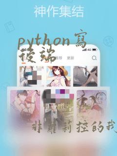 python写后端