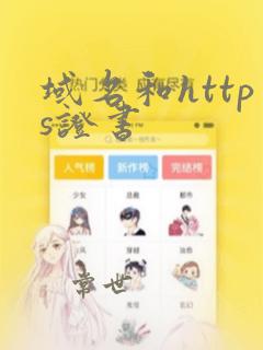 域名和https证书