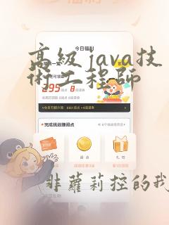 高级java技术工程师