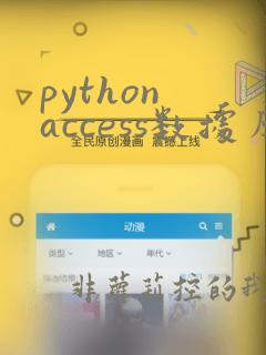 python access数据库操作
