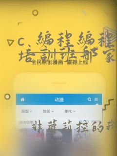 c  编程编程培训班那家好