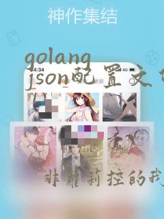 golang json配置文件