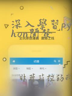 深入学习python开发