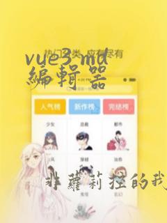 vue3 md编辑器